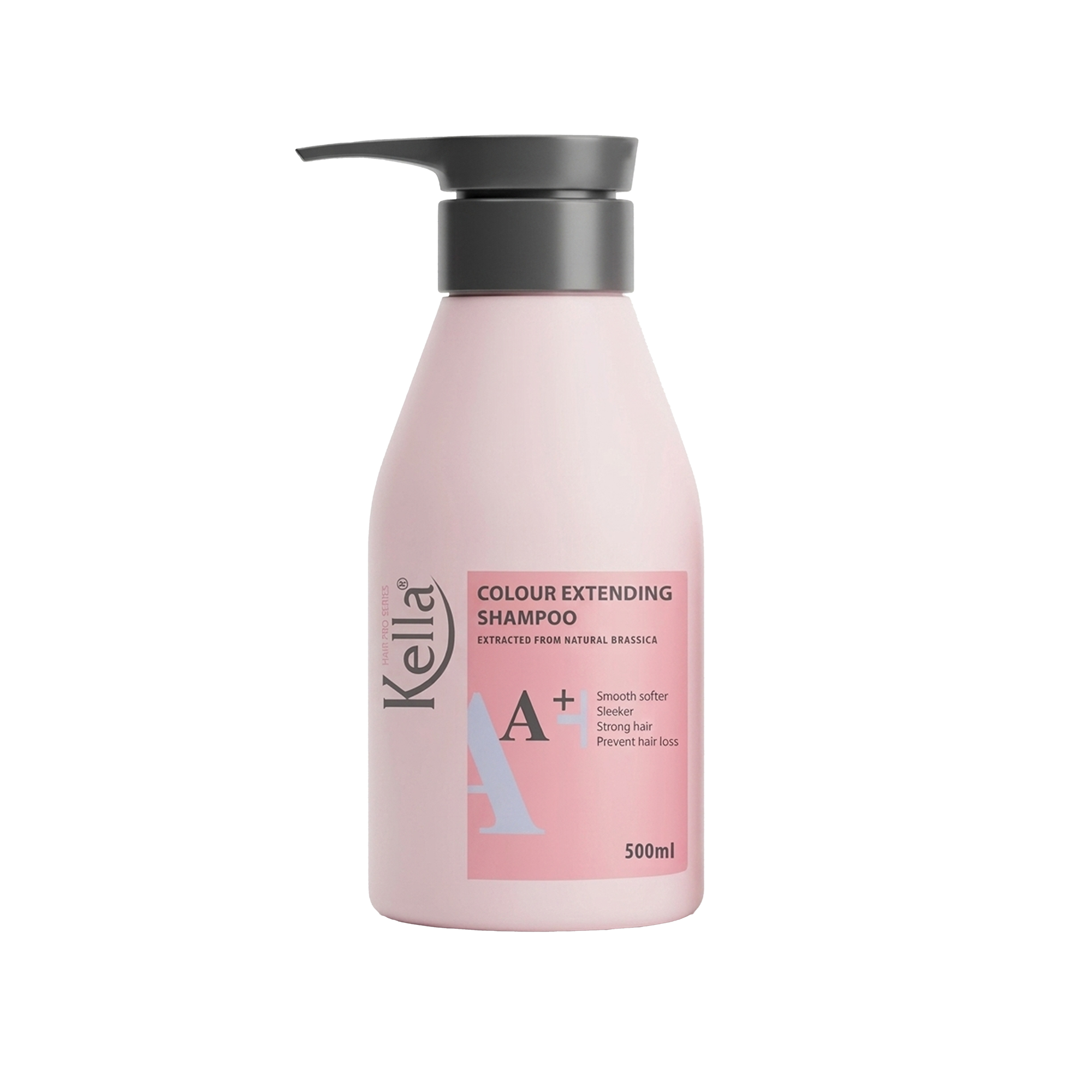 DẦU GỘI GIỮ MÀU TÓC NHUỘM KELLA A+ HỒNG - 500ML