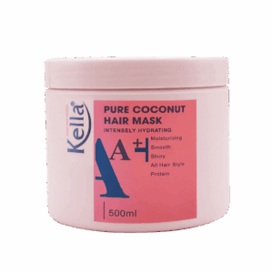 KEM HẤP PHỤC HỒI TÓC TINH CHẤT DẦU DỪA KELLA A+ HỒNG - 500ML