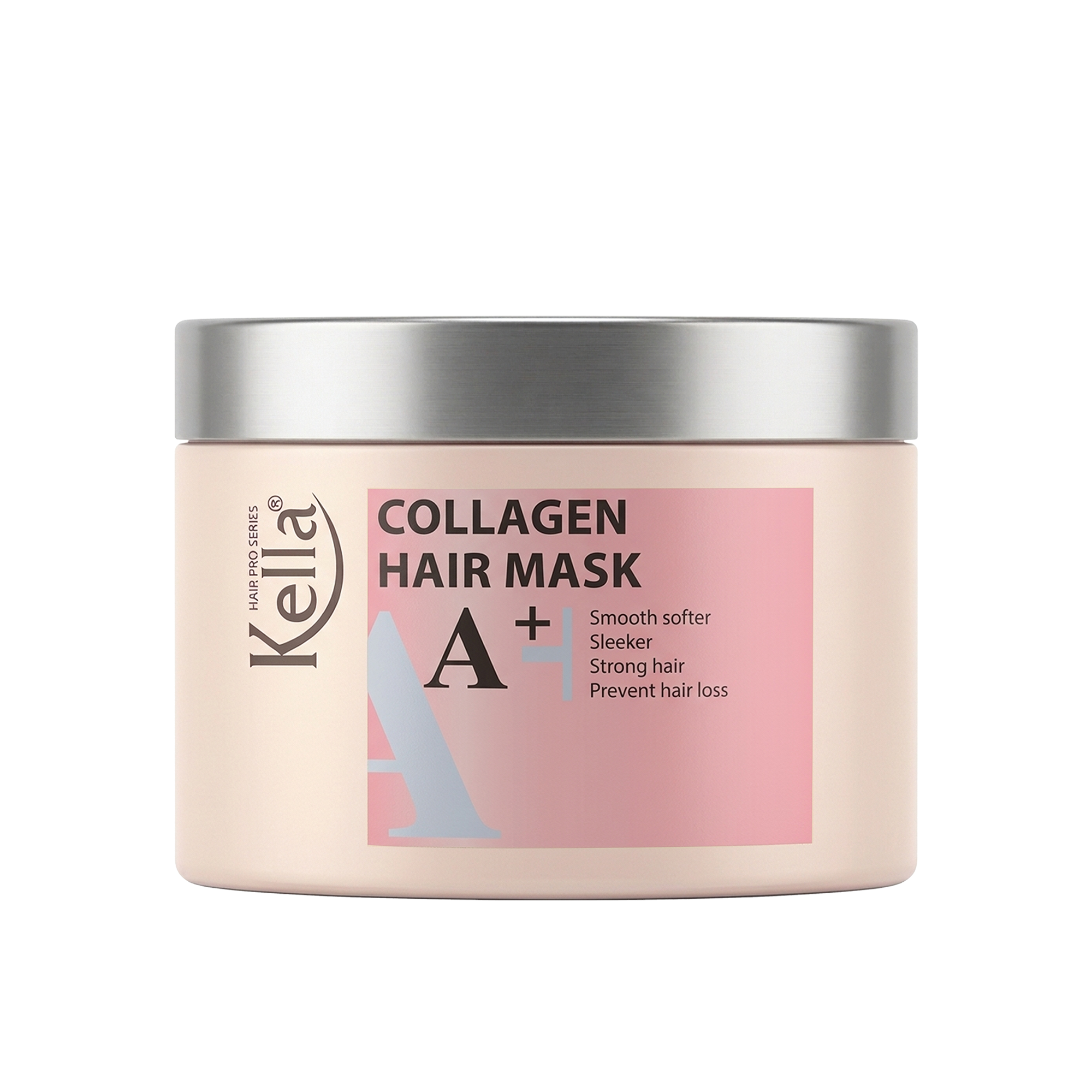 KEM HẤP PHỤC HỒI TÓC COLLAGEN KELLA A+ HỒNG - 300ML