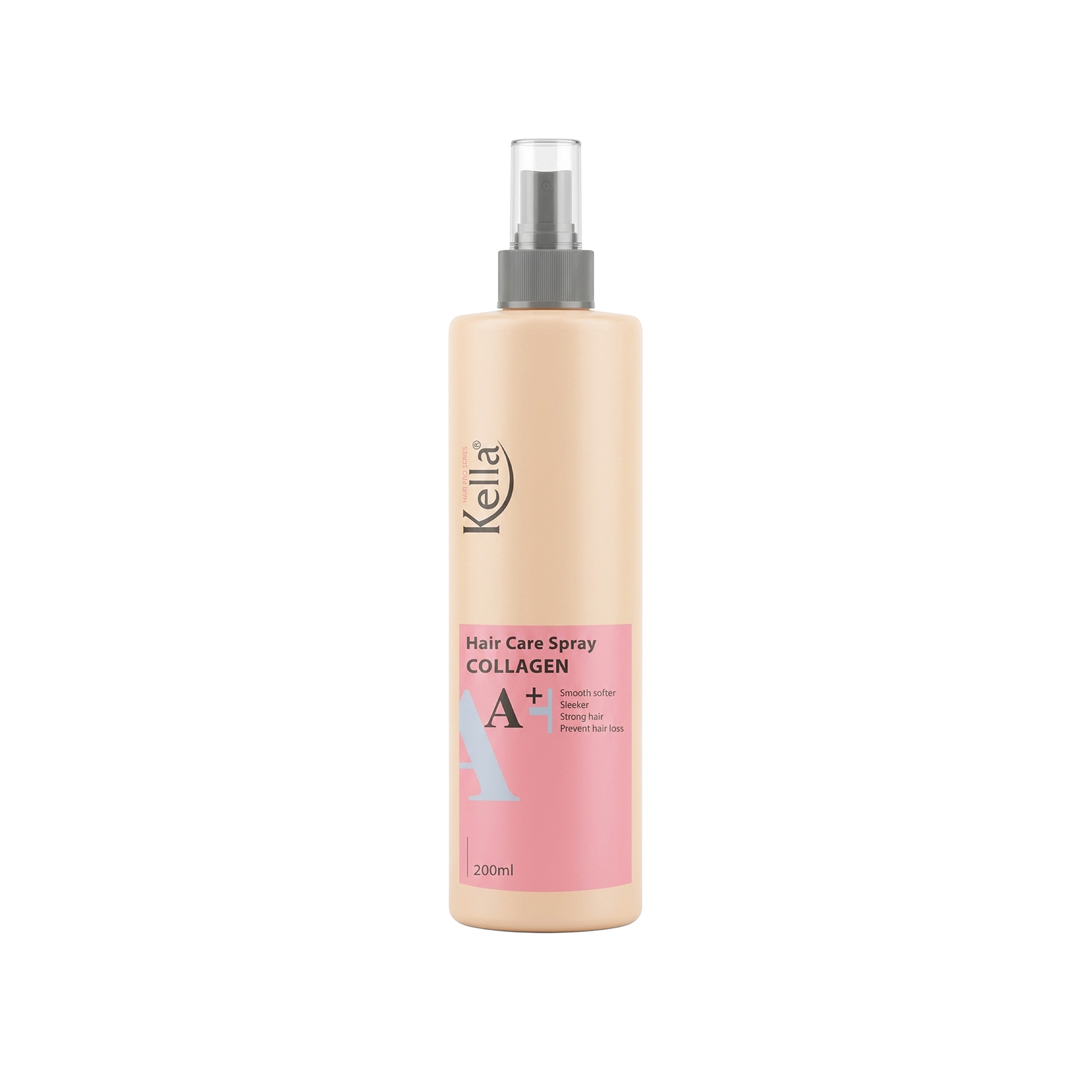 XỊT DƯỠNG TÓC COLLAGEN KELLA A+ HỒNG - 200ML