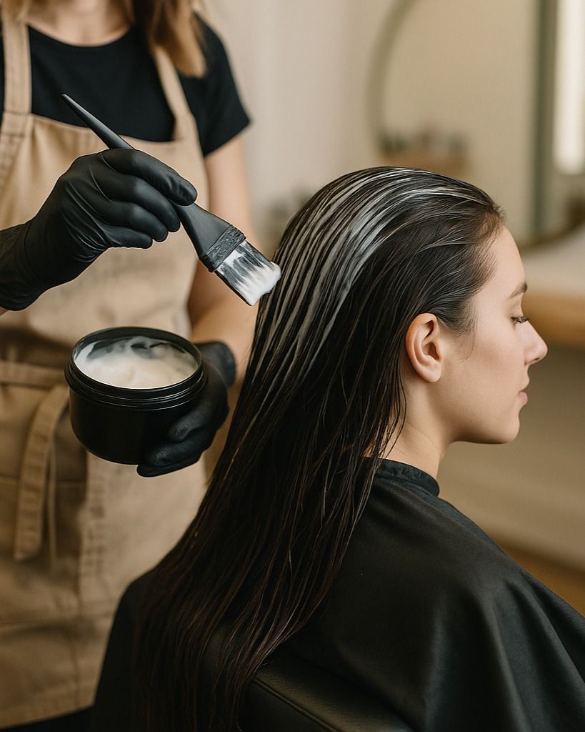 Hấp dầu phục hồi tóc chuyên sâu chuẩn Salon